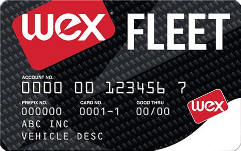 wex fleet card login